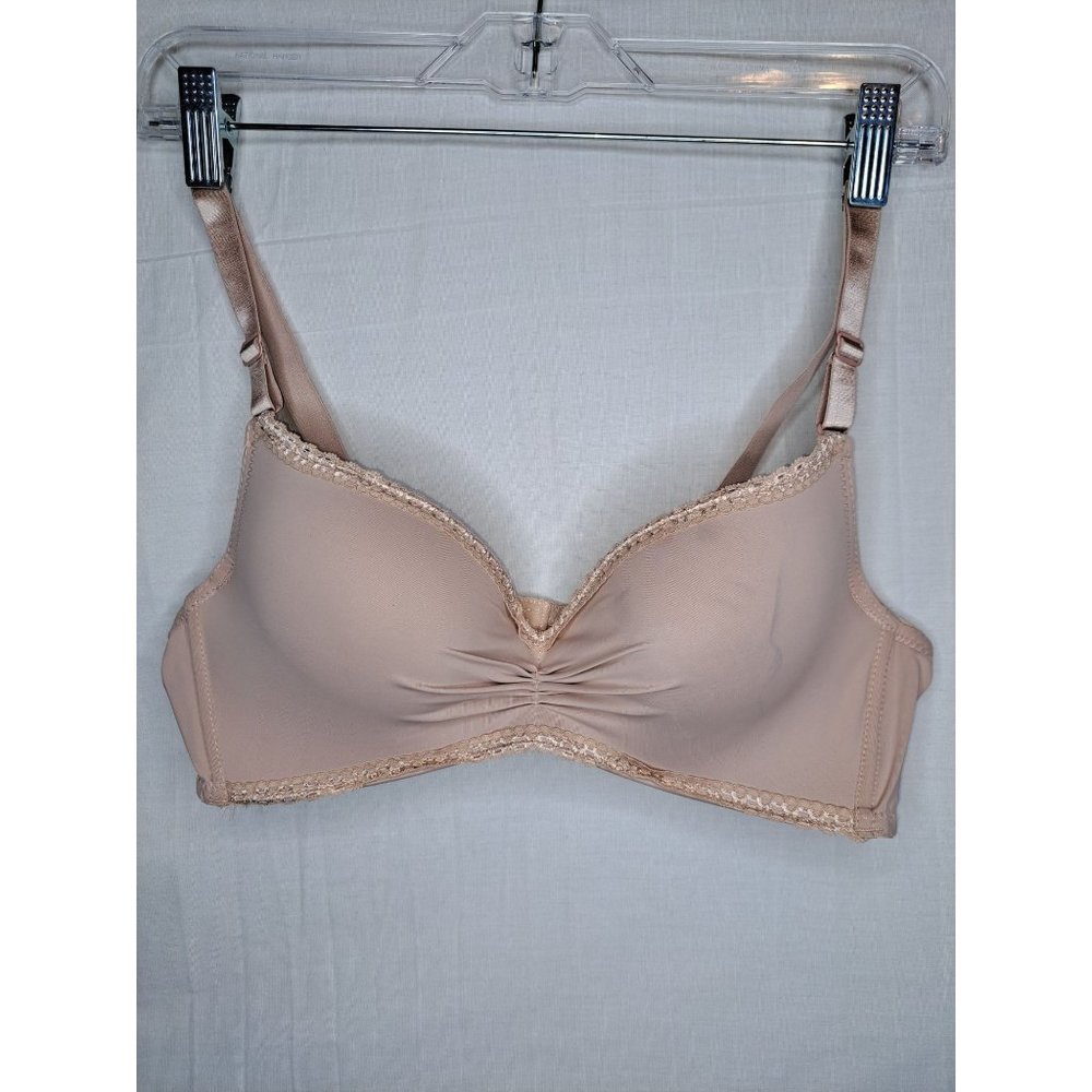 Lot of 3 Romabra Bra Beige, Blue, Pink Size 40C